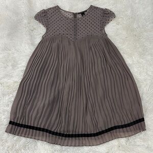 Victoria's Secret Taupe Mini Dress with Black Trim